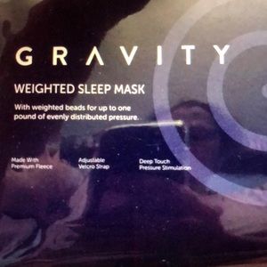 Gravity weighted sleep mask BNIP NEW